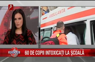 60 de copii intoxicati la scoala