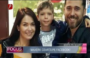 Maxerii, ceartă pe Facebook!