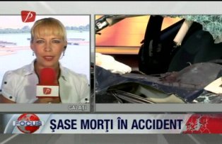 Sase morti in accident