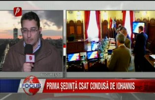 Prima sedinta CSAT condusa de Iohannis