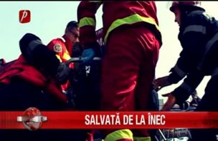 Salvată de la înec