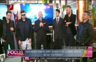 Colaborare inedită! Gheorghe Zamfir, shift şi băieţii de la Bere Gratis se au "ca fraţii"!