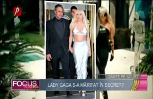 Lady Gaga s-a măritat în secret?