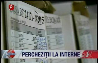 Perchezitii la Interne