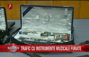 Trafic cu instrumente muzicale furate