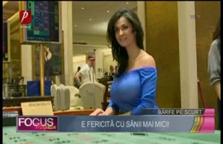 Nicoleta Luciu e fericită cu sânii mai mici!