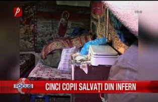 Cinci copii salvati din infern
