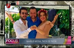 Marius Moga, tată de fată!