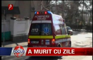 A murit cu zile