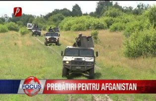 Pregatiri pentru Afganistan