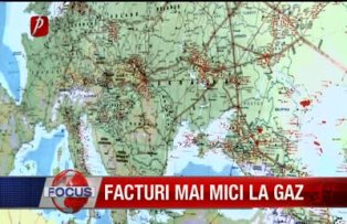Facturi mai mici la gaz