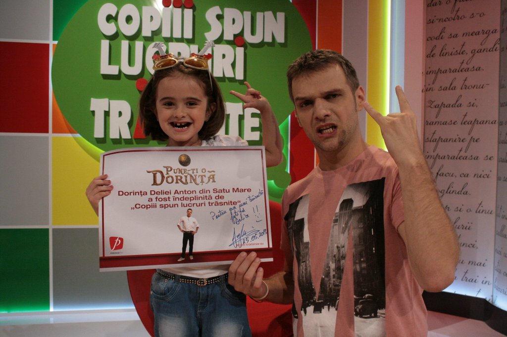 Florian Ghimpu: „Mă bucur că am făcut un copil fericit”
