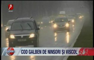 Cod galben de ninsori si viscol