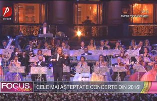 Cele mai aşteptate concerte din 2016!