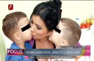 Adriana Bahmuţeanu, sărăcită cu mii de euro