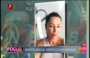 Brigitte Năstase, răsfăţată după operaţie