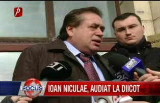 Ion Nicolae audiat la DIICOT