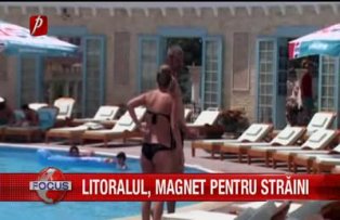 Litoralul, magnet pentru straini