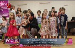 Lavinia Pârva, profa' de muzică în căutare de tinere talente!