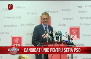 Candidat unic  pentru sefia PSD