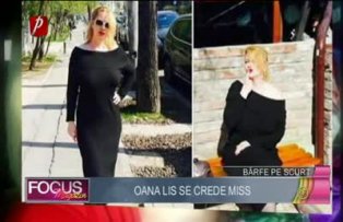 Oana Lis se crede miss