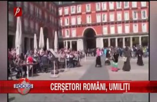 Cersetori romani, umiliiti la Madrid