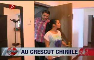 Au crescut chiriile