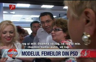 Ponta modelul femeilor din PSD