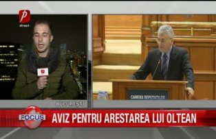 Aviz pentru arestarea lui Oltean