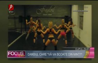 Clipul zilei: Dansul care "vă va scoate din minţi"!