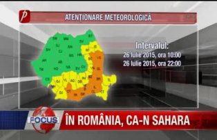 In România, ca-n Sahara