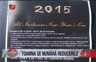 Toamna se rezerva reducerile