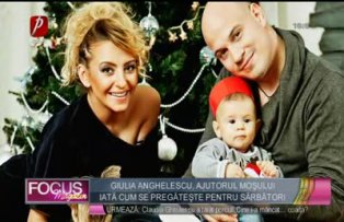 Giulia Anghelescu, ajutorul Moşului