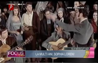 S-a născut azi: la mulţi ani, Sophia Loren!