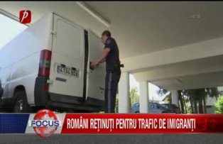 Români reţinuţi pentru trafic de imigranţi