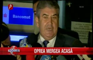 Oprea mergea acasa