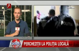 Perchezitii la politia locala