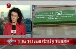 Gluma de la Vianu vazuta si la minister