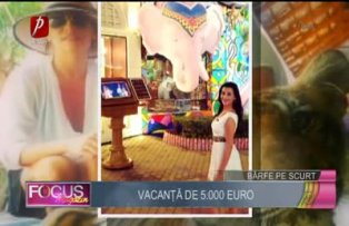 Vacanţă de 5.000 euro pentru Claudia Pătrăşcanu şi Gabi Bădălău