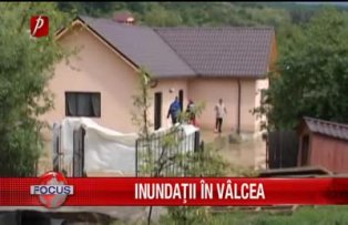 Inundaţii în Vâlcea