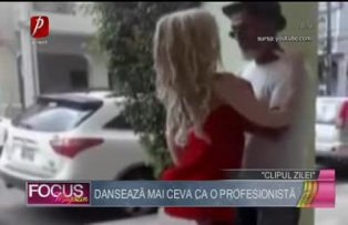 Clipul zilei: dansează mai ceva ca o profesionistă