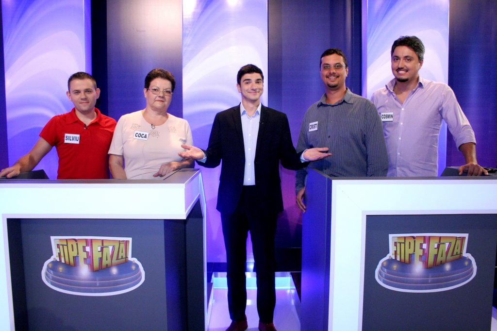 Distracţie maximă cu Alex Bogdan la filmările emisiunii „Fii pe fază!”