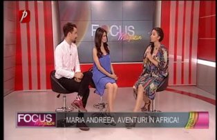 Maria Andreea, aventuri in Africa!