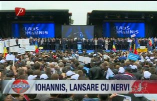 Iohannis, lansare cu nervi