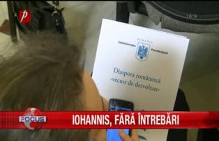 Iohannis fara intrebari