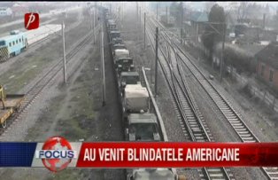 Au venit blindatele americane