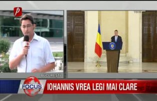 Iohannis vrea legi mai clare