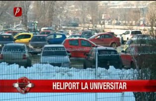 Heliport la universitar