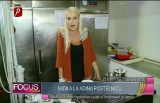 O reţetă şi o vedetă: midii a la Adina Postelnicu