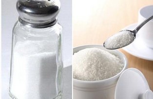 Sarea sau zahărul? Află care aliment este mai nociv pentru sănătate!
